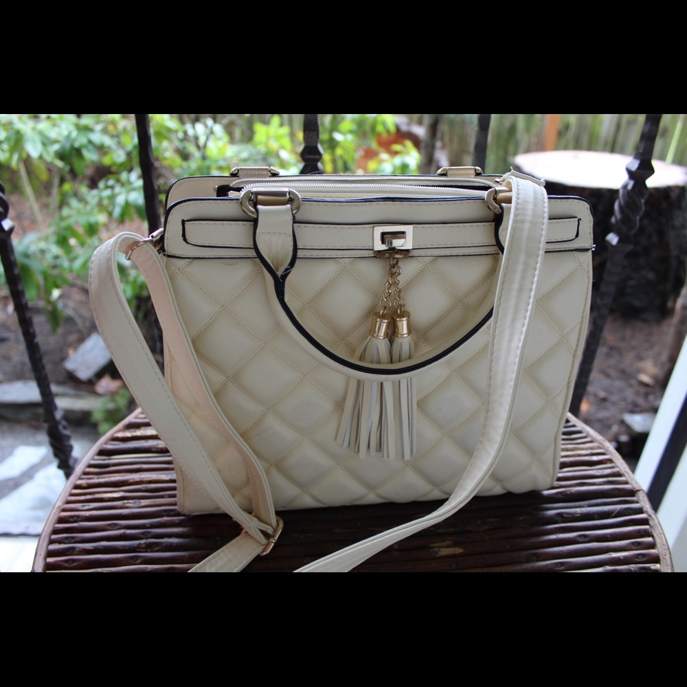 Structured bag 🦋 quilted satchel or crossbody